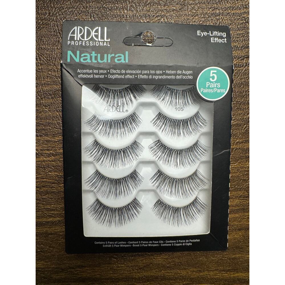 Ardell Lash Natural #105 Multipack 5PK New in Box